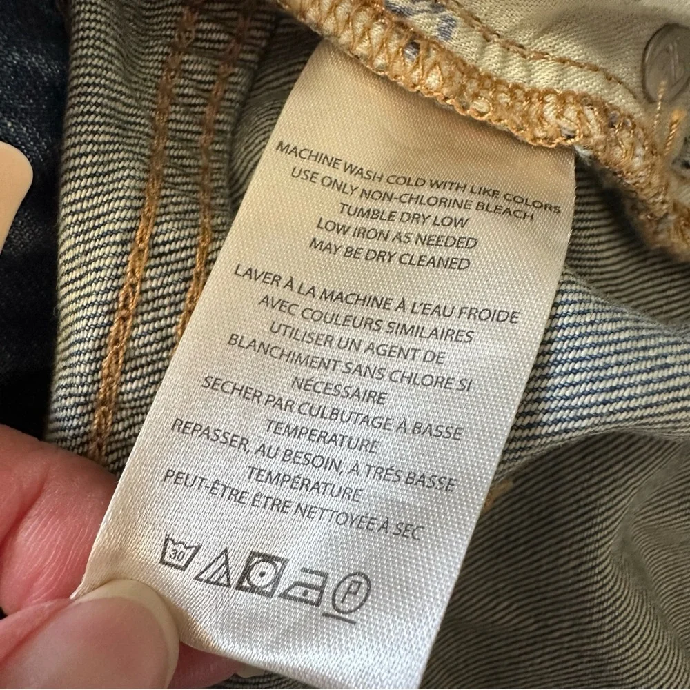 Anthropologie Pilcro Denim Blue Women's Shorts‎ Size 32 NWT - Picture 9 of 10